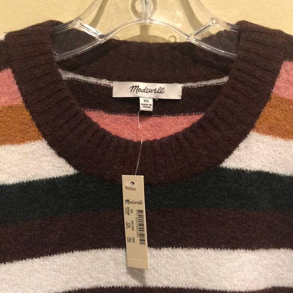 Striped Payton Pullover Sweater In Coziest Yarn Striped Payton Pullover Sweater In Coziest Yarn